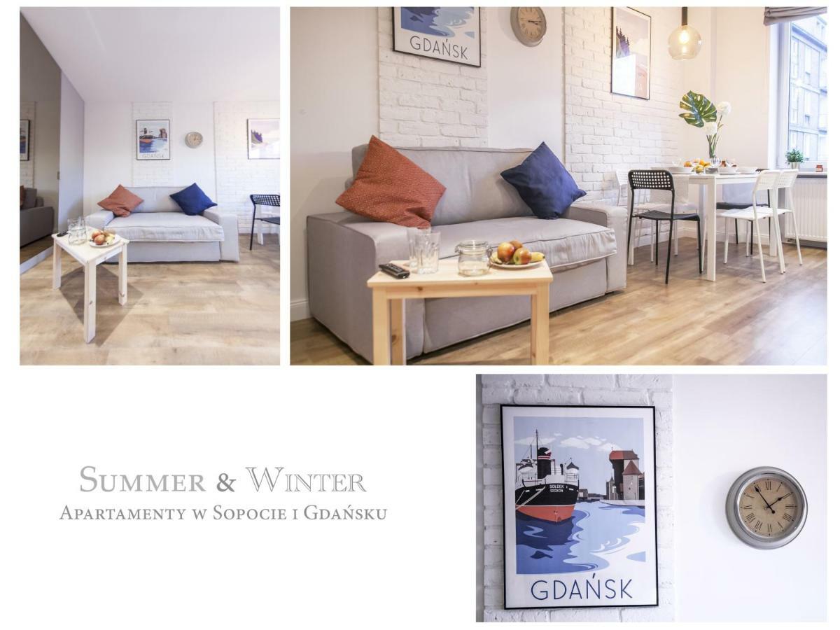 Family Luxury Comfort Old Town Apartament, 1-8, 2 Sypialnie I Salon, Parking W Cenie Gdańsk Exterior foto