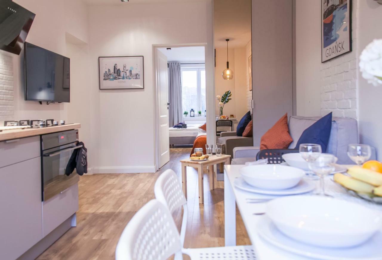 Family Luxury Comfort Old Town Apartament, 1-8, 2 Sypialnie I Salon, Parking W Cenie Gdańsk Exterior foto